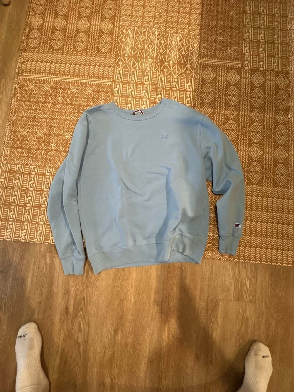 Champion Authentic Athleticwear Light Blue Crewneck Sweatshirt